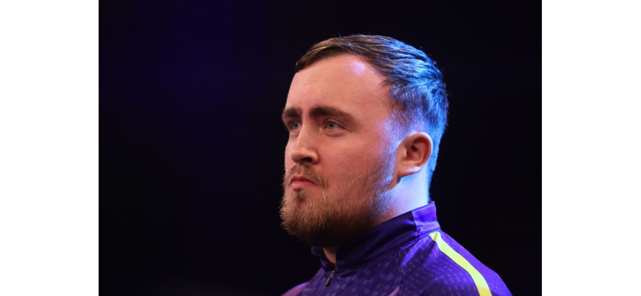 Luke Littler cautions darts enthusiasts about fraudulent activities using his identity on the internet.