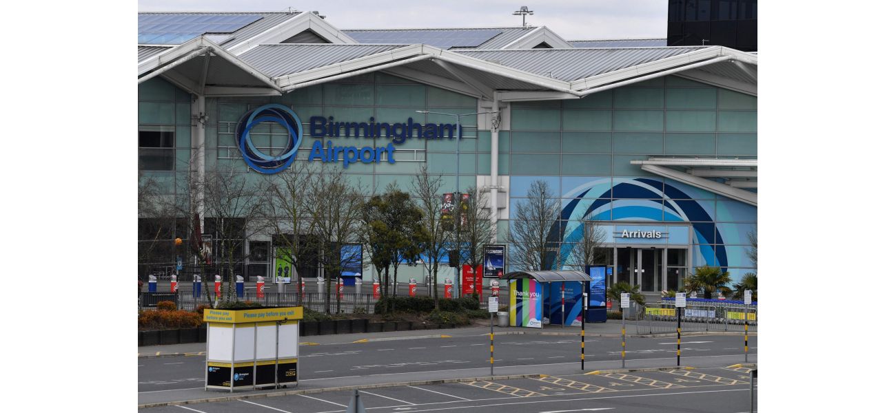 British airport closed, no flights, stay away for safety due to police event.