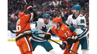 Sharks suffer from same problem, lose to Ducks again.