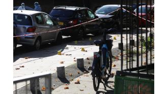 A 16-year-old boy passed away after being stabbed and crashing his motorbike into a lamppost.
