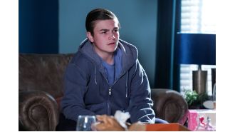 Who is the father of Tommy Moon in EastEnders as the disturbing abuse from child to parent intensifies?