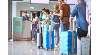 Airline testing new boarding pass policy to eliminate airport line cutters.