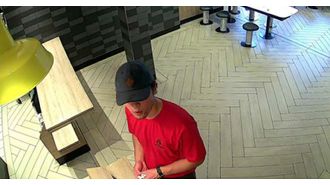 Escaped prisoner Daniel Khalife splurges on a £1.09 McDonald's espresso.