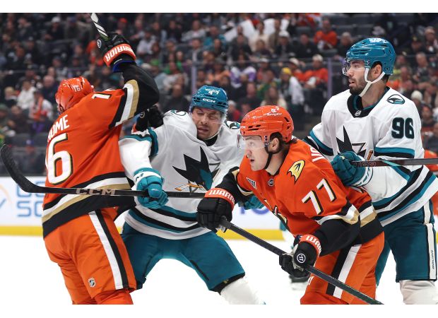 Sharks suffer from same problem, lose to Ducks again.