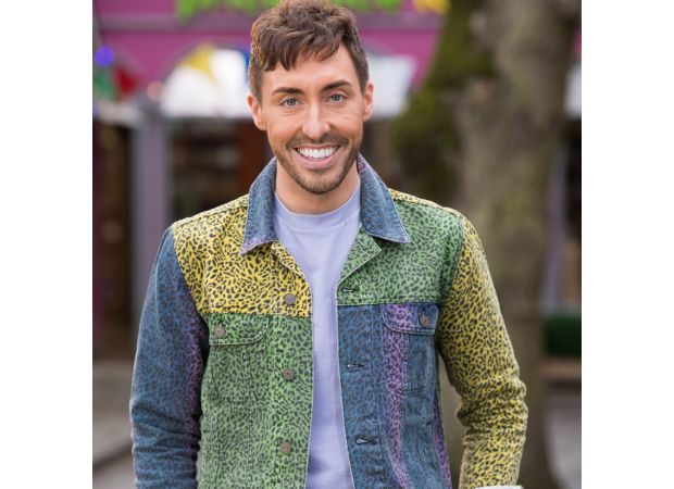 Former Hollyoaks actor throws shade at the show when responding to a fan's question.
