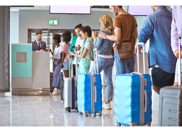 Airline testing new boarding pass policy to eliminate airport line cutters.