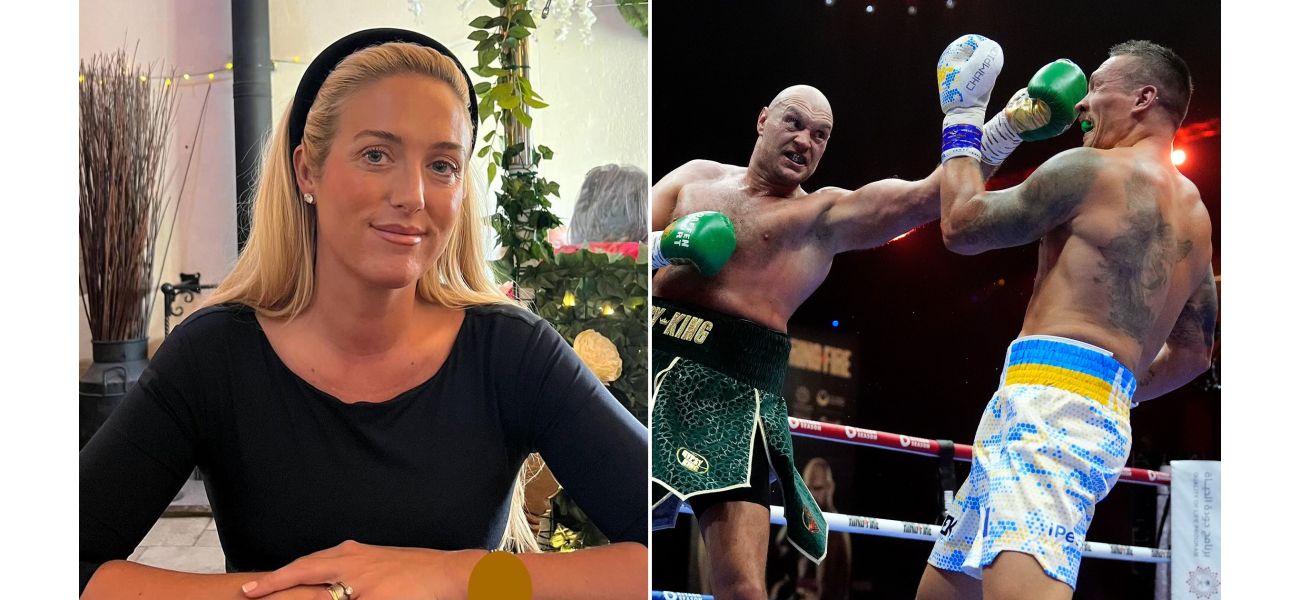 Fury's wife suffered a tragic miscarriage just hours before his match against Usyk.