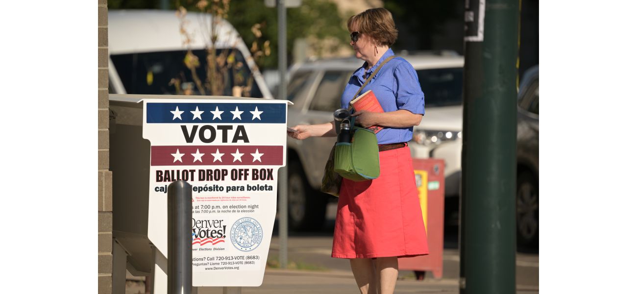 Early voting stats in Colorado reveal Democrats slightly ahead of Republican voters.