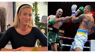 Fury's wife suffered a tragic miscarriage just hours before his match against Usyk.