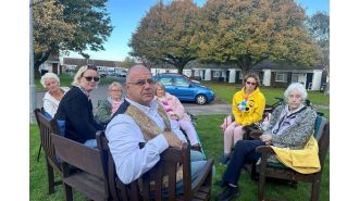 Tenants concerned about safety of benches in their 'well-being hub'