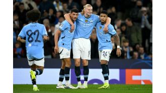 Foden tells Haaland he did an incredible job after his impressive Champions League goal.