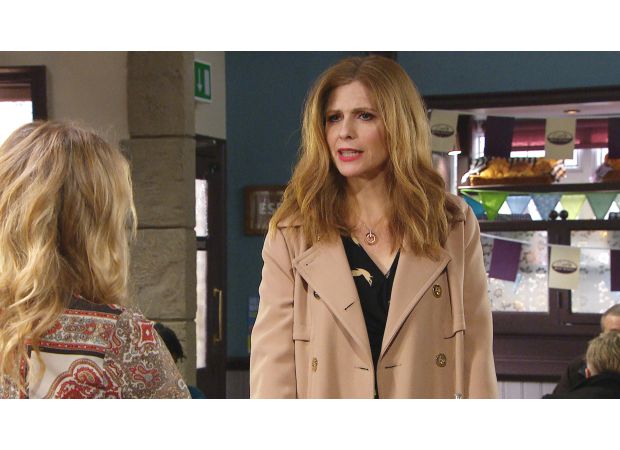 A popular 90s TV star continues to act like her iconic character while causing chaos overseas.