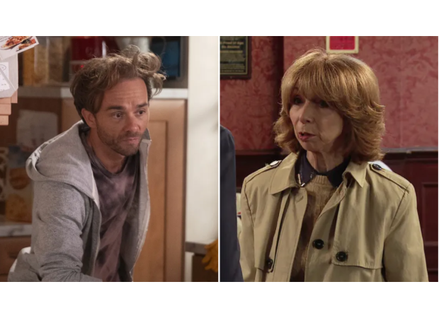 David panics when Gail has emergency surgery on Coronation Street.