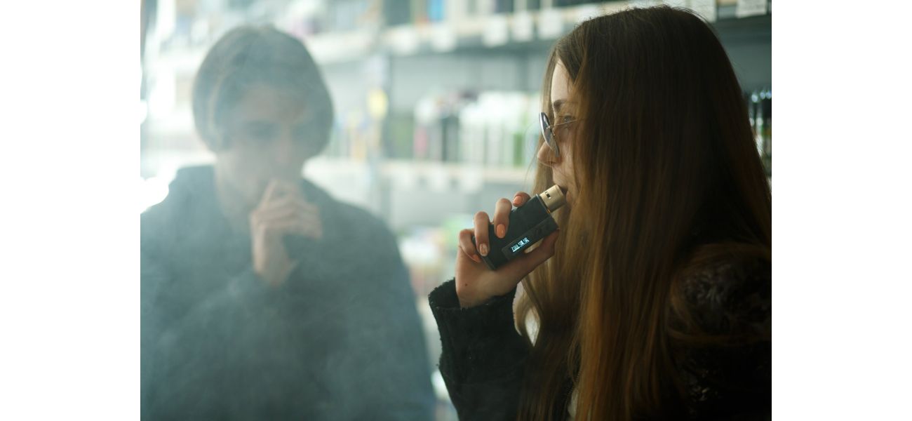 UK to ban single-use vapes on specific date.