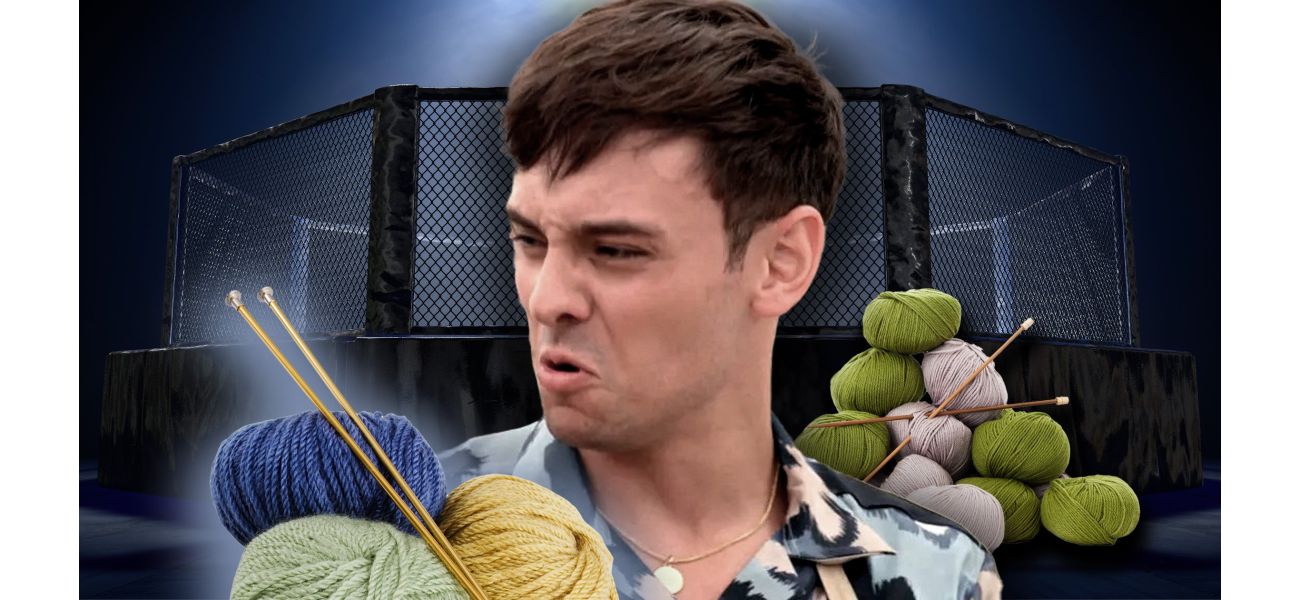 Tom Daley's new knitting competition is being equated to brutal cage fighting.