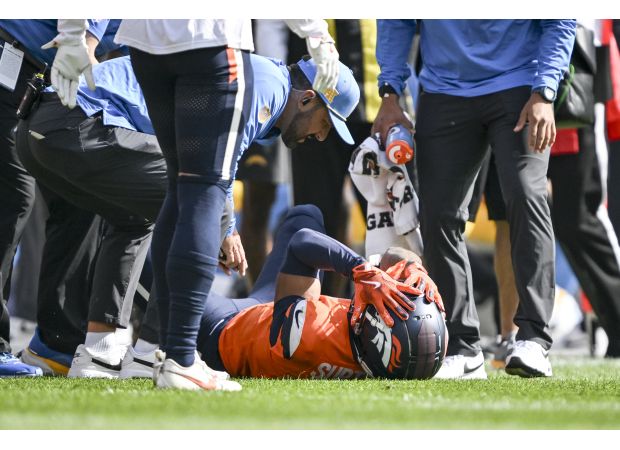 Broncos cornerback Pat Surtain II participated fully in Wednesday's practice and is making positive progress in his recovery from a concussion.