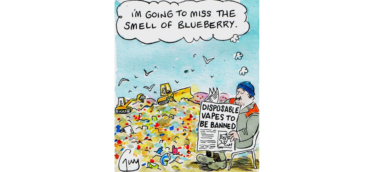 Guy Venables' comic strip in The Metro newspaper.