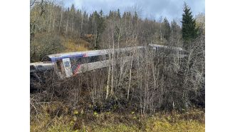 Train accident in Norway leaves one person dead and several others injured.