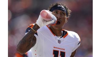 Josh Reynolds, a Broncos player, was injured in a shooting in Denver last week while leaving a strip club.