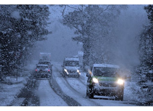 UK snowfall locations this week can be seen on the map.