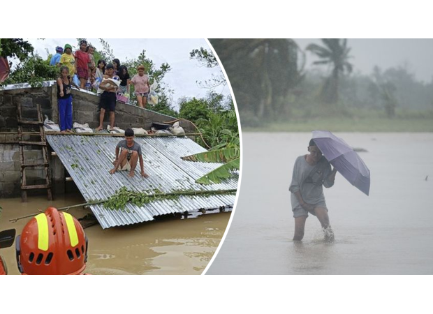 24 people killed in severe weather in Philippines due to flooding and landslides.