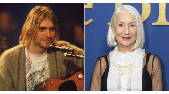 Helen Mirren is disappointed that Kurt Cobain never got to experience GPS technology.