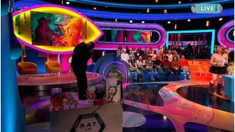 Dancer on Strictly Come Dancing rushes away from Big Brother show to vomit.