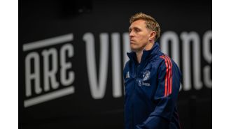 Man United coach charged by FA for outburst at refs in tunnel at Old Trafford