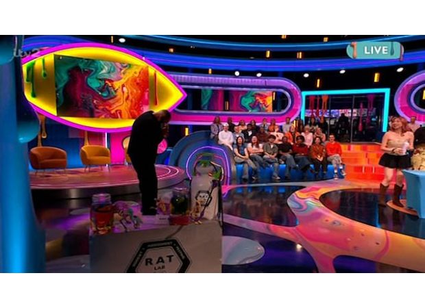 Dancer on Strictly Come Dancing rushes away from Big Brother show to vomit.