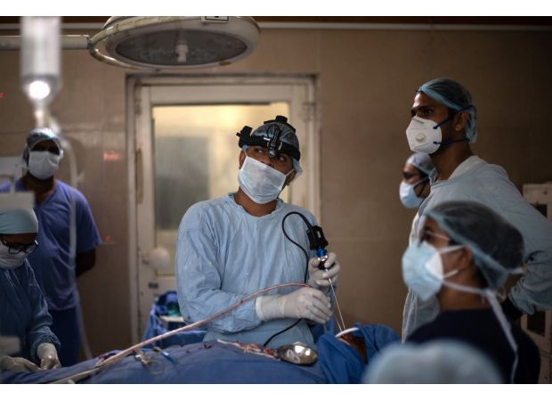 Man's indigestion turns out to be something creepier.