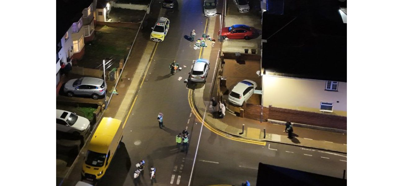 Two children, aged 2 and 8, hospitalized after being stabbed in an attack in east London.