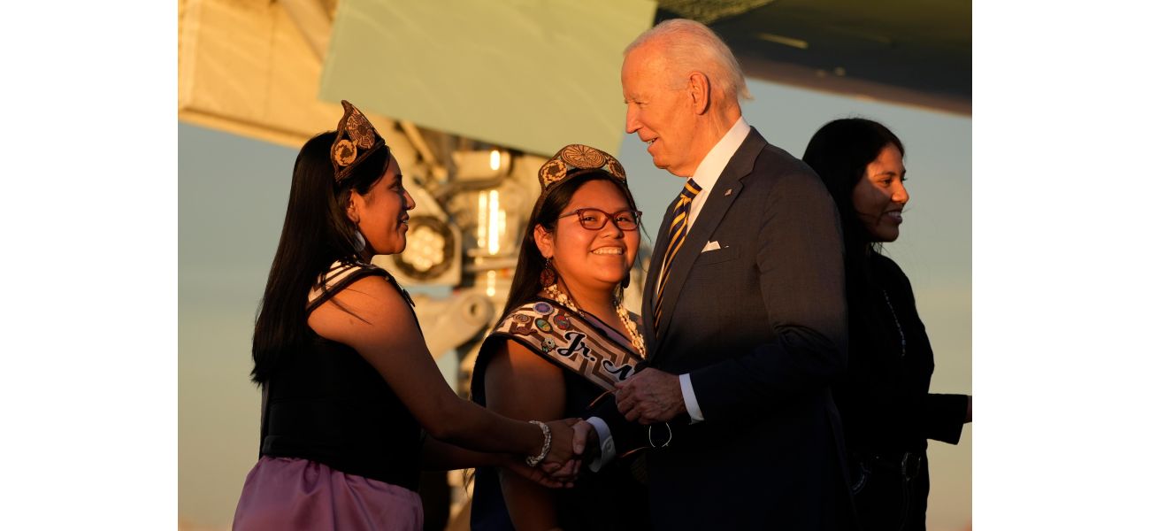 Biden apologizes to Indigenous communities for 150-year boarding school policy during visit to Indian Country.