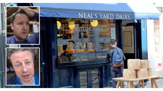 22 tons of cheddar stolen by shady dairy sellers.