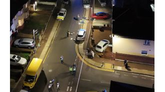 Two children, aged 2 and 8, hospitalized after being stabbed in an attack in east London.