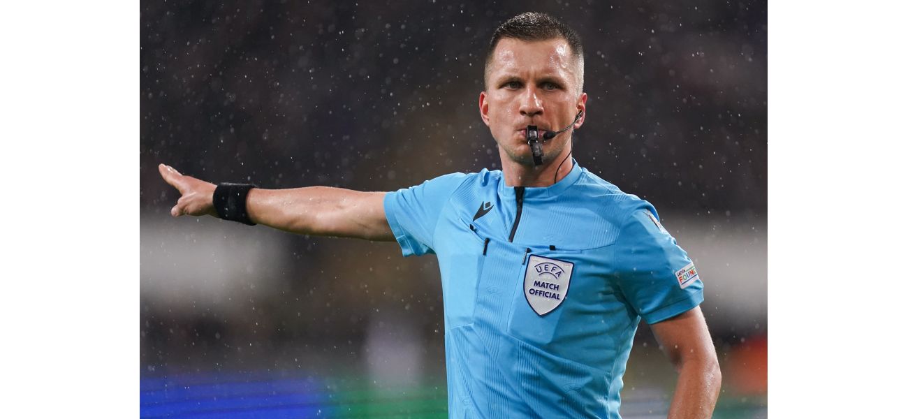 UEFA bans two referees for stealing road sign while drunk before a Champions League match.