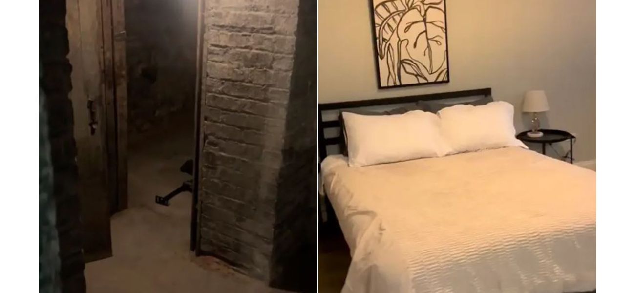 Airbnb guest discovers hidden room linked to her rental unit.