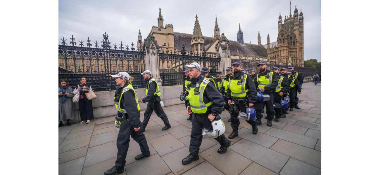 Police prepare for potential disturbances at upcoming rally in London led by Tommy Robinson.