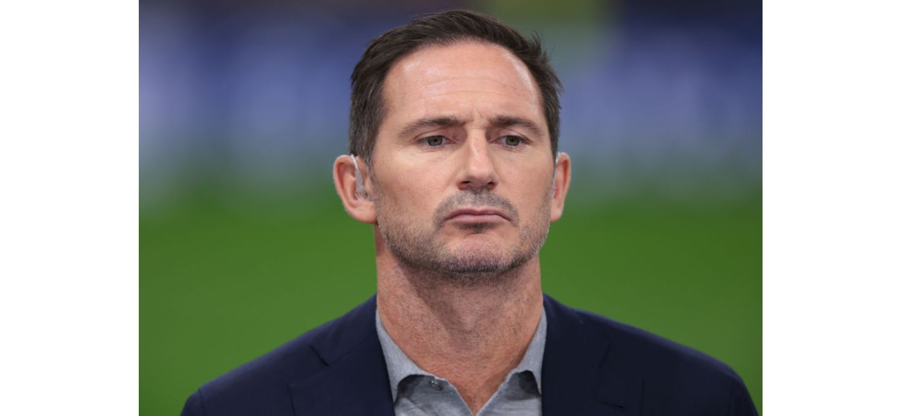 Frank Lampard, former Chelsea and England player, comments on the discovery of his likeness in a drug bust worth £38m.