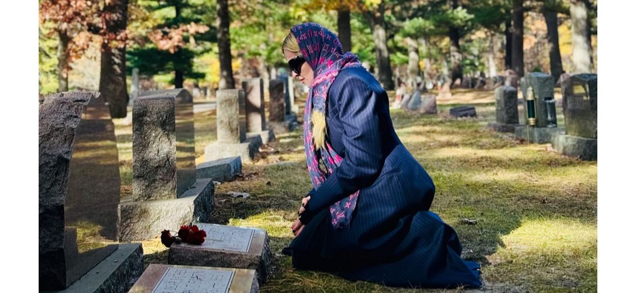 Madonna mourns brother's death and visits his grave with her daughter Lourdes following their tragic loss.
