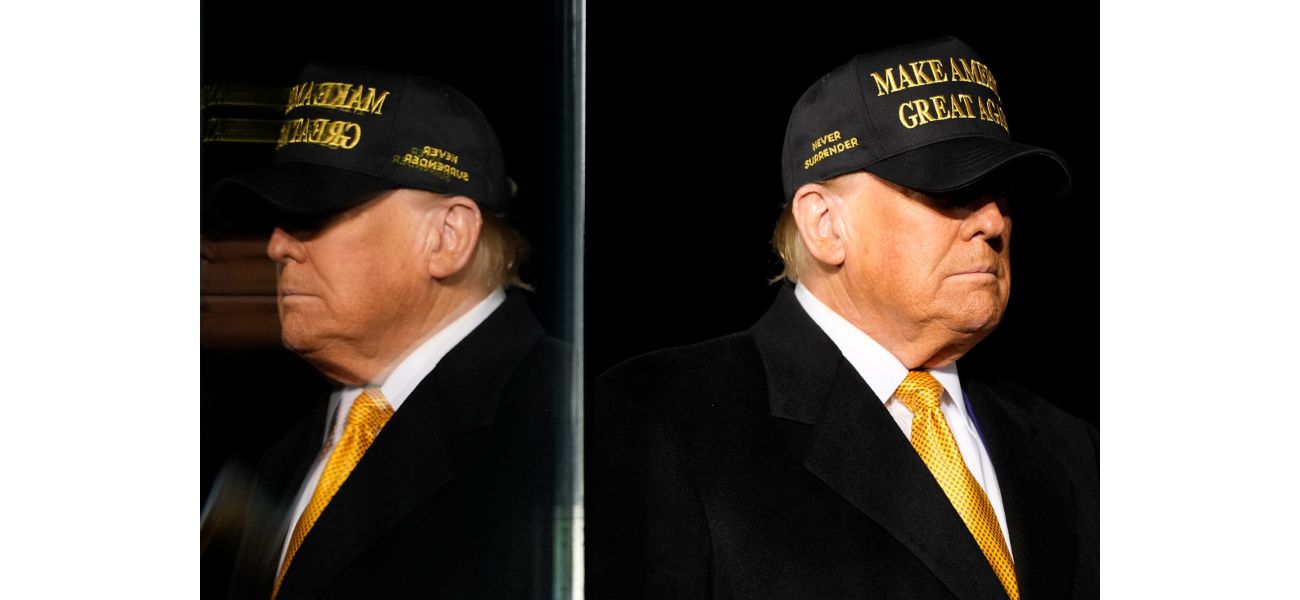 Trump disappoints supporters by making them wait for a long time in cold weather to record podcast.