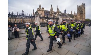 Police prepare for potential disturbances at upcoming rally in London led by Tommy Robinson.