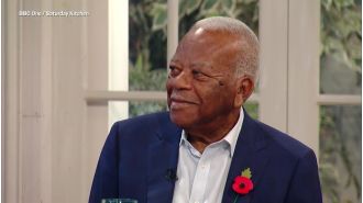 85-year-old Sir Trevor McDonald wows fans with his timeless looks.