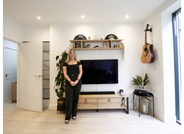 I borrowed money from my boss to pay the deposit for my £320,000 one-bedroom flat in Isleworth.