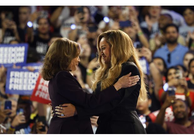 Beyoncé enthusiastically supports Kamala Harris at rally in Houston, emphasizing her role as a mother.