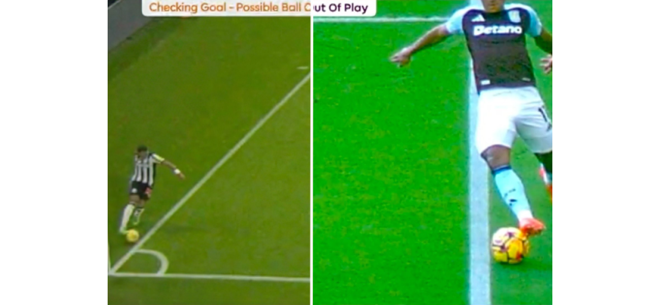 Arsenal fans believe that there is a real conspiracy after VAR disallowed Aston Villa's goal.