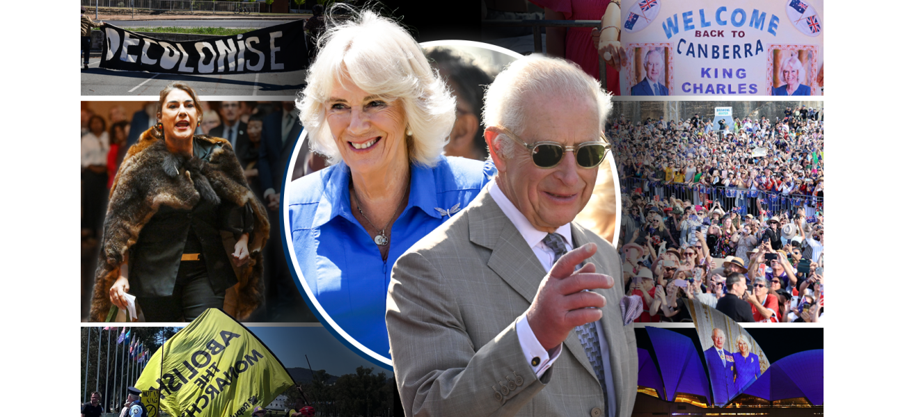 The Australian people were split by the royal visit.