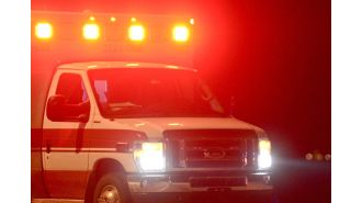 A person died in a car accident near Denver's Vanderbilt Park on Saturday morning.