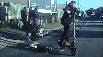 E-scooter user avoids jail after causing head injury to vet in accident.