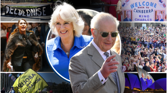 The Australian people were split by the royal visit.