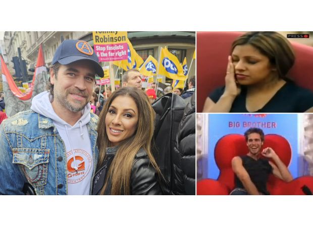 Reality TV celeb poses for rare photo that shows two famous figures coming together in a stunning shot.